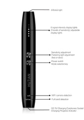 WT09 Detection Pen detecting hidden cameras in hotel room