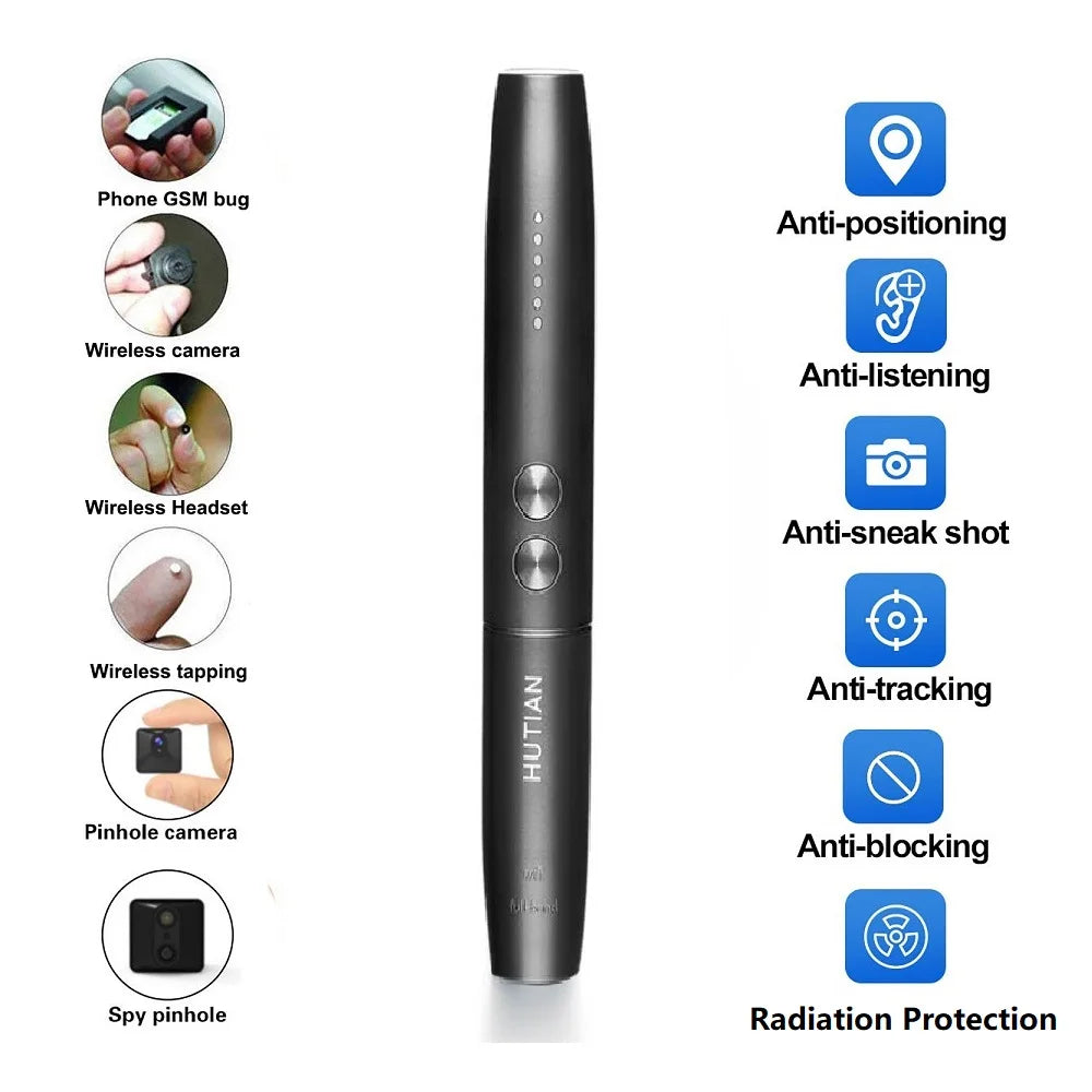 WT09 AI Pen scanning for GPS trackers under car